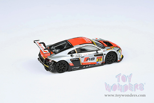 Paragon - Audi R8 LMS #21 Team Hitosuyama (2016) (2015, 1/64 scale diecast model car, Silver) PA55273