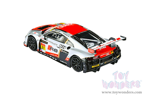 Paragon - Audi R8 LMS #21 Team Hitosuyama (2016) (2015, 1/64 scale diecast model car, Silver) PA55273