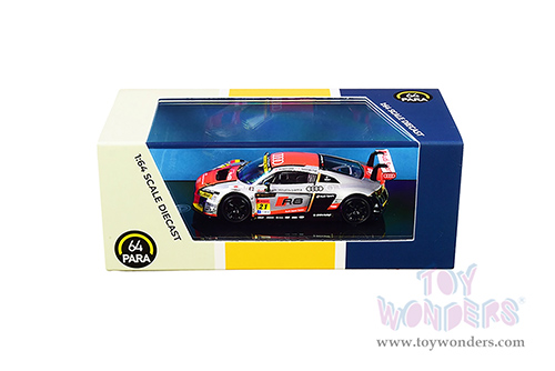 Paragon - Audi R8 LMS #21 Team Hitosuyama (2016) (2015, 1/64 scale diecast model car, Silver) PA55273
