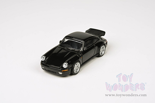 Paragon - RUF CTR Yellowbird (1987, 1/64 scale diecast model car, Black) PA55292BK