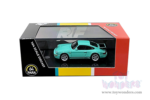 Paragon - RUF CTR Yellowbird (1987, 1/64 scale diecast model car, Mint Green) PA55293GN