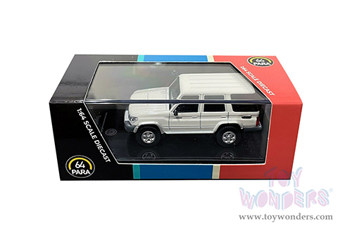 Paragon - Toyota Land Cruiser LC76 (2007, 1/64 scale diecast model car, French Vanilla) PA55311W
