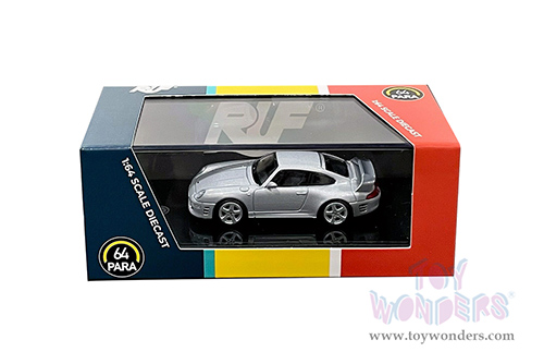Paragon - RUF CTR2 (1/64 scale diecast model car, Silver) PA55371SV