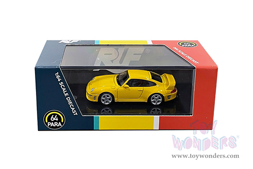 Paragon - RUF CTR2 (1/64 scale diecast model car, Blossom Yellow) PA55372YL
