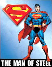 Tin Sign: Superman - Man of Steel PD1337