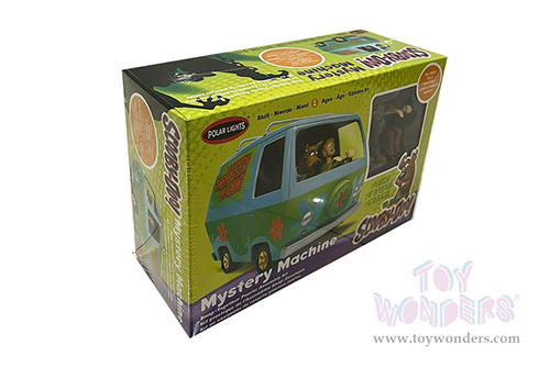 Polar Lights - Snap Kit | Scooby Doo Mystery Machine with Scooby Doo and Shaggy Figurines (1/25 scale Plastic model Kit) POL901M/12 MAP: $25.99