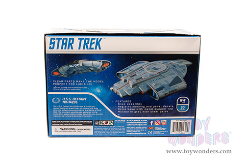 Polar Lights - Snap Kit | Star Trek U.S.S. Defiant NX-74205 (1/1000 scale model) POL952/12 MAP: $25.99