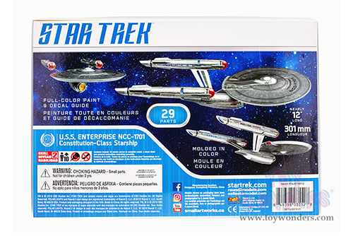 Polar Lights - Snap Kit | Star Trek™ Discovery U.S.S. NCC-1701 (1/2500 scale Plastic model Kit) POL971M/12 MAP: $34.99