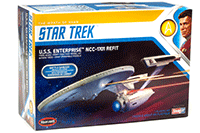 Show product details for Polar Lights - Snap Kit | Star Trek U.S.S. Enterprise NCC-1701 Refit Wrath of Khan Edition (1/1000 scale model) POL974M/12 MAP: $29.59