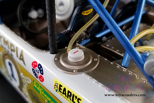 Real Art Replicas - Ford Big Oly Bronco #1 Parnelli Jones Baja 1000 Champion (1/18 scale diecast model car, Yelllow/White) RAR18001