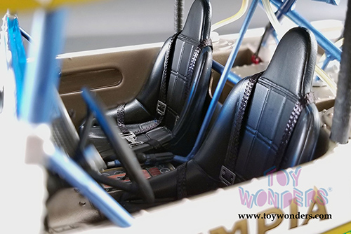 Real Art Replicas - Ford Big Oly Bronco #1 Parnelli Jones Baja 1000 Champion (1/18 scale diecast model car, Yelllow/White) RAR18001