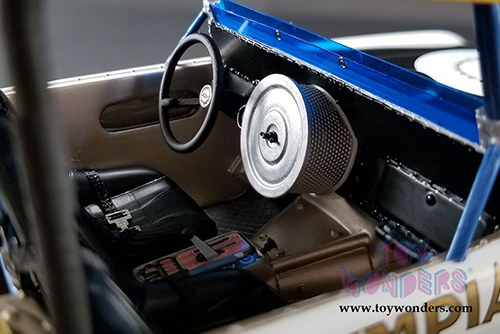 Real Art Replicas - Ford Big Oly Bronco #1 Parnelli Jones Baja 1000 Champion (1/18 scale diecast model car, Yelllow/White) RAR18001