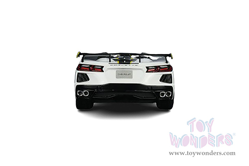 Real Art Replicas - Chevrolet&reg; Corvette&reg; Stingray Official Pace Car "105h Indianapolis 500" (2021, 1/18 scale resin model car, White) RAR18017