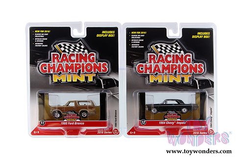 Round 2 Racing Champions Mint Release 2 A (1/64 scale diecast model car, Asstd.) RC002/48A