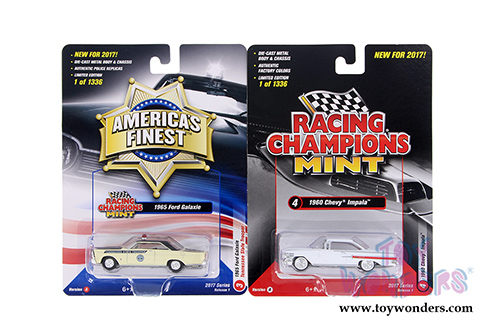 Round 2 Racing Champions Mint 2017 Release 1 A (1/64 scale diecast model car, Asstd.) RC003/12A