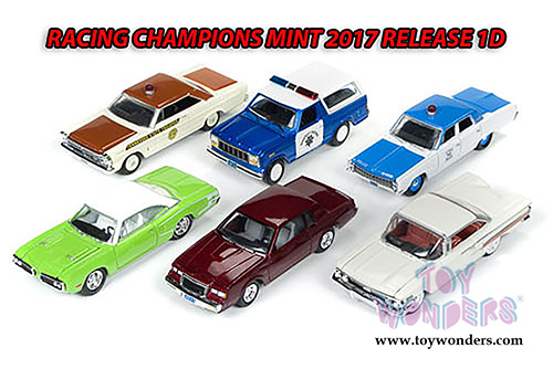 Round 2 Racing Champions Mint 2017 Release 1 D (1/64 scale diecast model car, Asstd.) RC003/12D