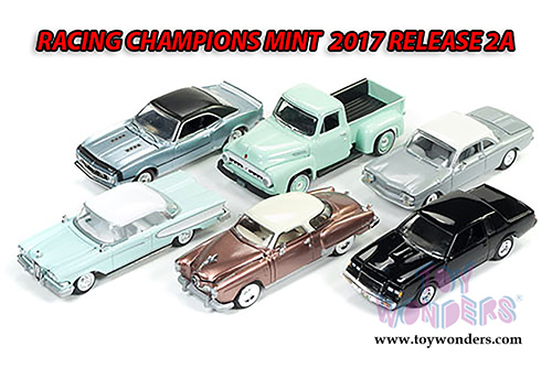 Round 2 Racing Champions Mint 2017 Release 2 A (1/64 scale diecast model car, Asstd.) RC004/12A