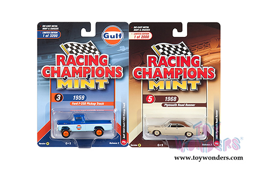 Round 2 Racing Champions Mint 2018 Release 2 B (1/64 scale diecast model car, Asstd.) RC008/48B