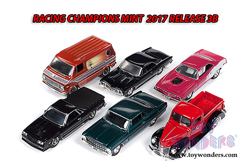Round 2 Racing Champions Mint 2018 Release 3 B (1/64 scale diecast model car, Asstd.) RC009/48B