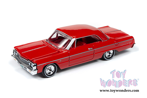 Round 2 Racing Champions Mint - Chevrolet&reg; Impala SS 409 Hardtop (1964, 1/64 scale diecast model car, Riverside Red) RCSP012/24