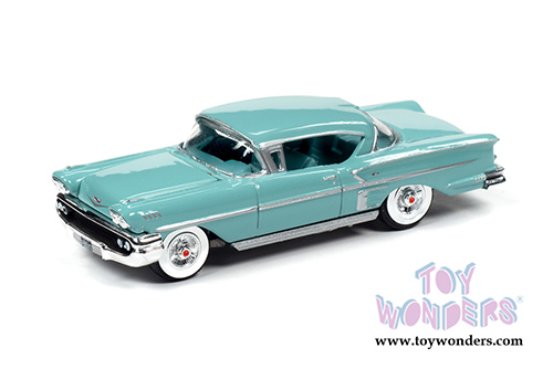 Round 2 Racing Champions Mint - Chevrolet&reg; Bel Air&reg; Impala Hardtop (1958, 1/64 scale diecast model car, Glen Green) RCSP013/24