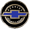 Tin Sign: Genuine Chevrolet Round Sign RD61