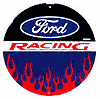 Tin Sign: Ford Racing Round Sign RD82