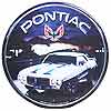 Show product details for Tin Sign: Pontiac Firebird Round Sign RD96