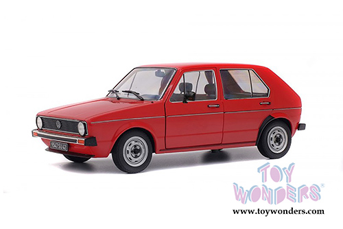 Solido - Volkswagen Golf L Hardtop (1983, 1/18 scale diecast model car, Red Mars) S1800204