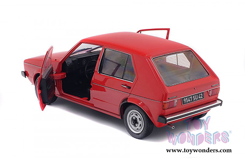 Solido - Volkswagen Golf L Hardtop (1983, 1/18 scale diecast model car, Red Mars) S1800204