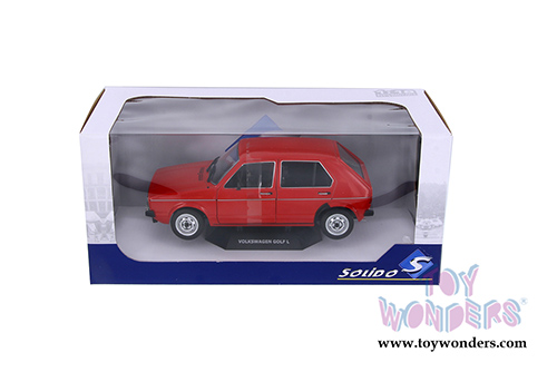 Solido - Volkswagen Golf L Hardtop (1983, 1/18 scale diecast model car, Red Mars) S1800204