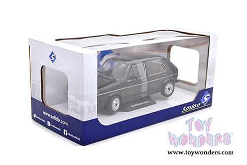 Solido - Volkswagen Golf L Hardtop (1983, 1/18 scale diecast model car, Black) S1800209