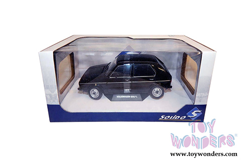 Solido - Volkswagen Golf L Hardtop (1983, 1/18 scale diecast model car, Black) S1800209