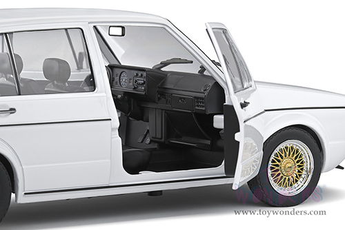 Solido - Volkswagen Golf L (1983, 1/18 scale diecast model car, White Custom) S1800211