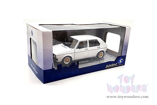 Solido - Volkswagen Golf L (1983, 1/18 scale diecast model car, White Custom) S1800211