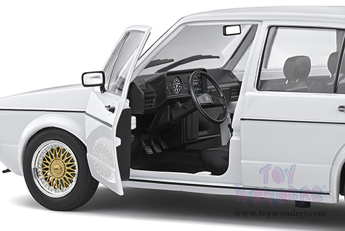 Solido - Volkswagen Golf L (1983, 1/18 scale diecast model car, White Custom) S1800211