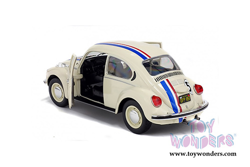 Solido - Volkswagen Beetle 1303 Racer #53 Hardtop (1973, 1/18 scale diecast model car, Cream) S1800505