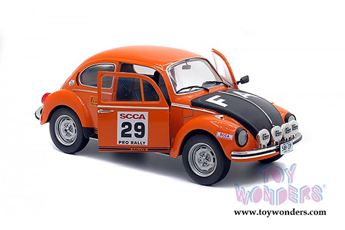 Solido - Volkswagen Beetle 1303 SCCA #29 Rally Series Hardtop (1980, 1/18 scale diecast model car, Orange) S1800506