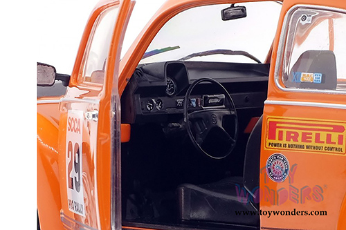 Solido - Volkswagen Beetle 1303 SCCA #29 Rally Series Hardtop (1980, 1/18 scale diecast model car, Orange) S1800506