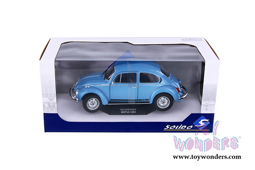 Solido - Volkswagen Beetle 1303 Hardtop (1974, 1/18 scale diecast model car, Big Ontario Blue) S1800508