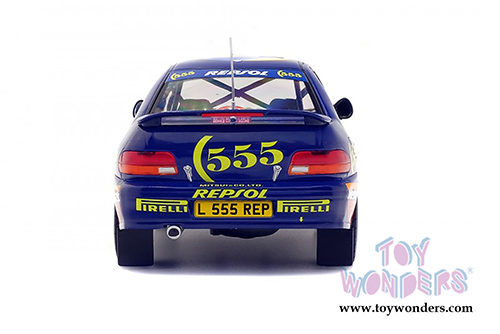 Solido - Subaru Impreza Montecarlo #5 Hardtop (1995, 1/18 scale diecast model car, Blue) S1800802