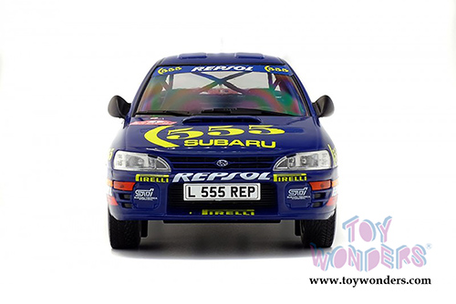 Solido - Subaru Impreza Montecarlo #5 Hardtop (1995, 1/18 scale diecast model car, Blue) S1800802