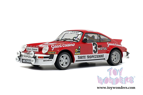 Solido - Porsche 911 SC Gr.4 #3 Rallye d'Armor/Beguin Hardtop (1979, 1/18 scale diecast model car, Red) S1800804