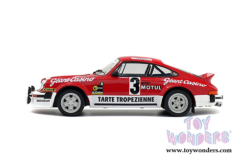 Solido - Porsche 911 SC Gr.4 #3 Rallye d'Armor/Beguin Hardtop (1979, 1/18 scale diecast model car, Red) S1800804
