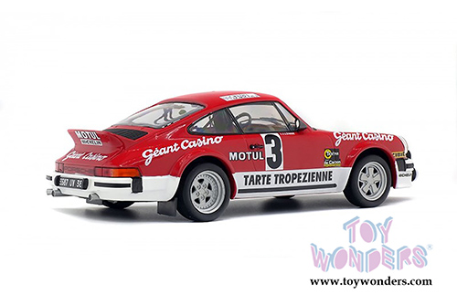 Solido - Porsche 911 SC Gr.4 #3 Rallye d'Armor/Beguin Hardtop (1979, 1/18 scale diecast model car, Red) S1800804
