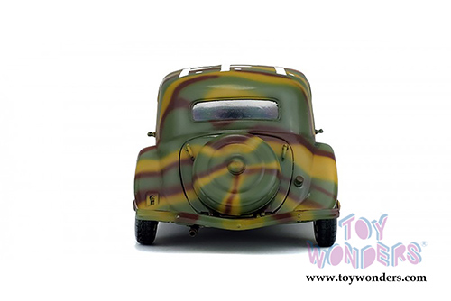 Solido - Citroën Traction 11CV FFI Hardtop (1944, 1/18 scale diecast model car, Green Camouflage) S1800902