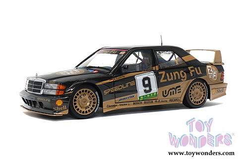 Solido - Mercedes-Benz 190 Evolution II #9 Grand Prix Macau 1991 - K. Ludwig (1991, 1/18 scale diecast model car, Black/Brown) S1801003