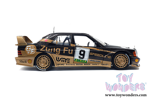 Solido - Mercedes-Benz 190 Evolution II #9 Grand Prix Macau 1991 - K. Ludwig (1991, 1/18 scale diecast model car, Black/Brown) S1801003