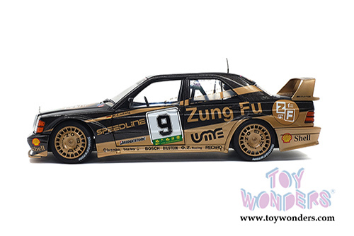 Solido - Mercedes-Benz 190 Evolution II #9 Grand Prix Macau 1991 - K. Ludwig (1991, 1/18 scale diecast model car, Black/Brown) S1801003
