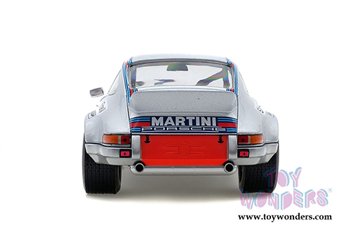 Solido - Porsche 911 RSR 2.7 Targa Florio #8 Martini Racing Hardtop (1973, 1/18 scale diecast model car, Silver) S1801104